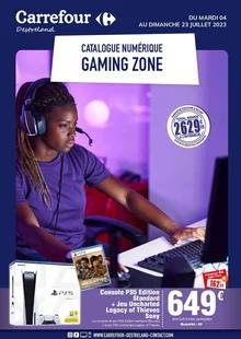 image de couverture du cataloque Gaming zone