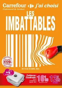 Image de couverture du cataloque Les imbattables