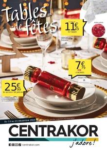 image de couverture du cataloque Tables de fêtes