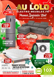  catalogue promo Aulolo Electro Meubles  