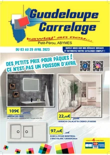  catalogue promo Guadeloupe Carrelage  