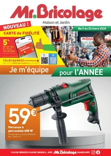 catalogue promo Mr Bricolage 