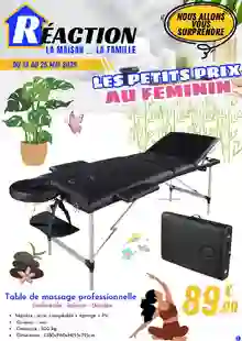  catalogue promo Réaction 