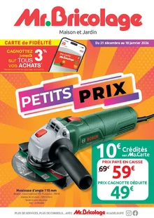  catalogue promo Mr Bricolage 