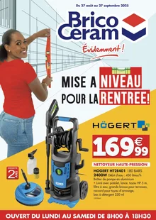  catalogue promo Bricoceram  