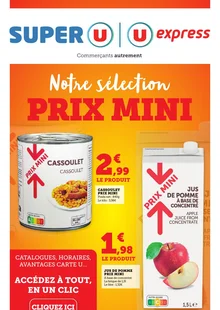  catalogue promo Super U  
