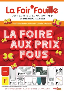  catalogue promo La Foir'Fouille  