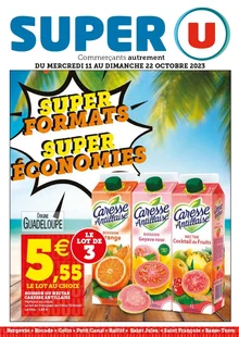  catalogue promo Super U 