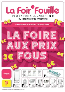  catalogue promo La Foir'Fouille 