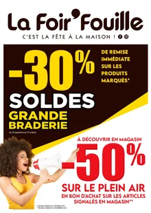  catalogue promo La Foir'Fouille 