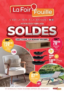  catalogue promo La Foir'Fouille 