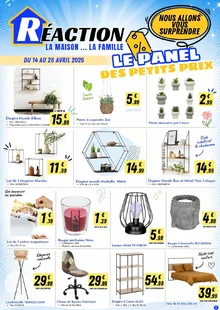  catalogue promo Réaction  