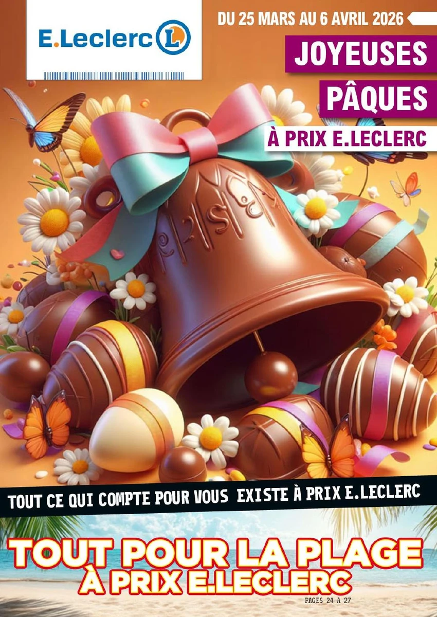 Catalogue Leclerc Paques 2023