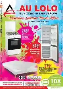  catalogue promo Aulolo Electro Meubles 
