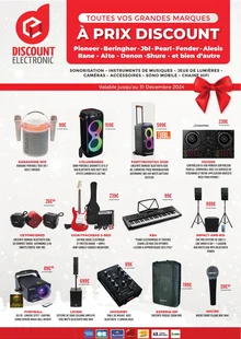  catalogue promo DISCOUNT ELECTRONIC   