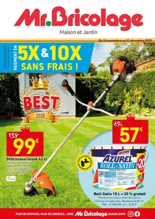  catalogue promo Mr Bricolage  