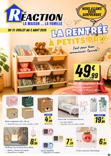  catalogue promo Réaction  