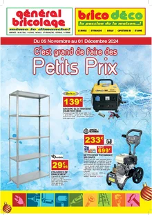  catalogue promo Général Bricolage  