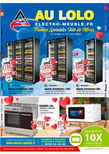  catalogue promo Aulolo Electro Meubles  