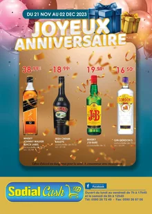  catalogue promo Sodial Cash 