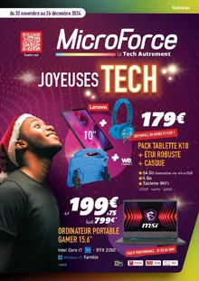 catalogue promo Microforce  