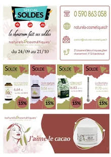  catalogue promo Naturels Cosmétiques  