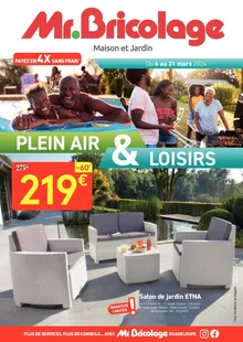  catalogue promo Mr Bricolage 
