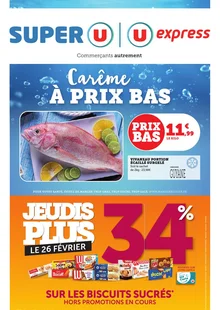 catalogue promo Super U 