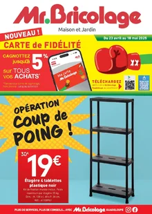  catalogue promo Mr Bricolage 