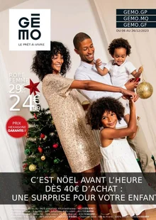  catalogue promo Gémo  