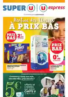  catalogue promo Super U  