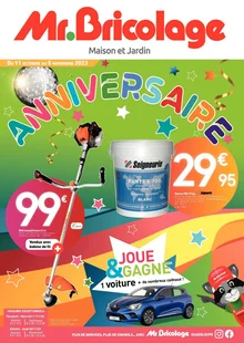  catalogue promo Mr Bricolage 
