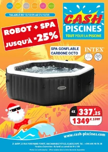  catalogue promo Cash Piscines 