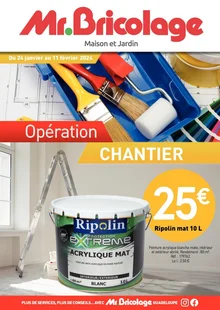  catalogue promo Mr Bricolage 