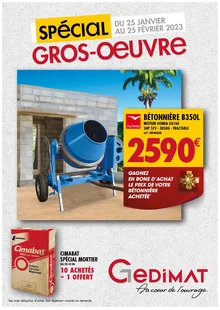  catalogue promo Gedimat  