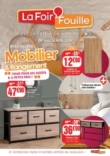  catalogue promo La Foir'Fouille 