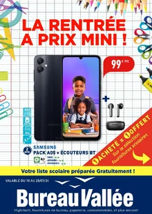  catalogue promo Bureau Vallée 