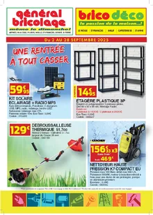  catalogue promo Général Bricolage  