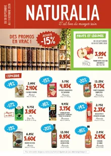  catalogue promo Naturalia  