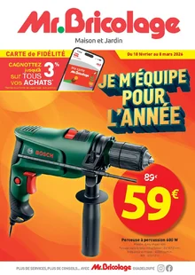  catalogue promo Mr Bricolage 