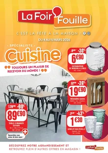  catalogue promo La Foir'Fouille 