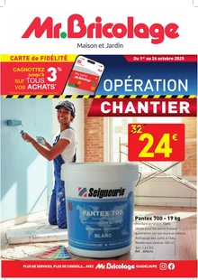  catalogue promo Mr Bricolage  