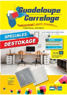  catalogue promo Guadeloupe Carrelage  