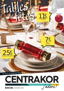  catalogue promo Centrakor  