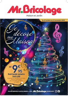  catalogue promo Mr Bricolage  