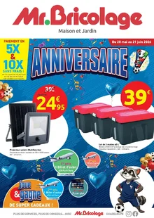 catalogue promo Mr Bricolage 