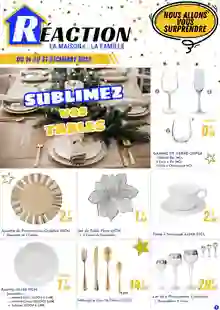  catalogue promo Réaction 