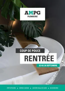  catalogue promo AMPG Plomberie  
