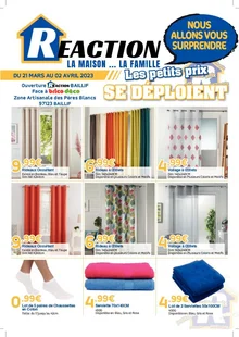  catalogue promo Réaction 