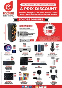  catalogue promo Discount Electronic 